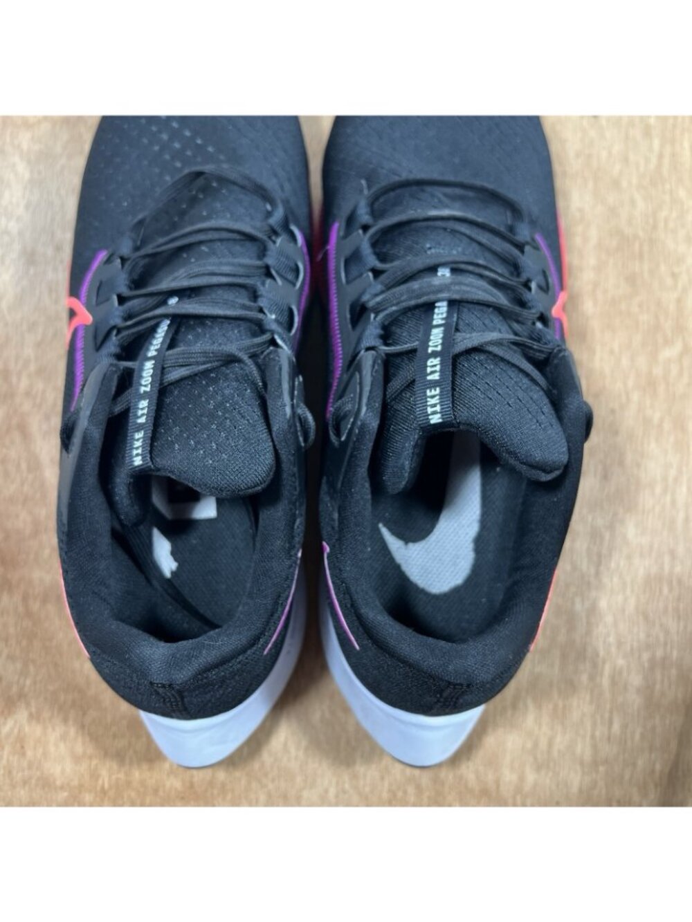 Nike Air Zoom Pegasus 39 Shoes Mens Size 10.5 Black Pink Running Gym CW7356-011 - Picture 8 of 9